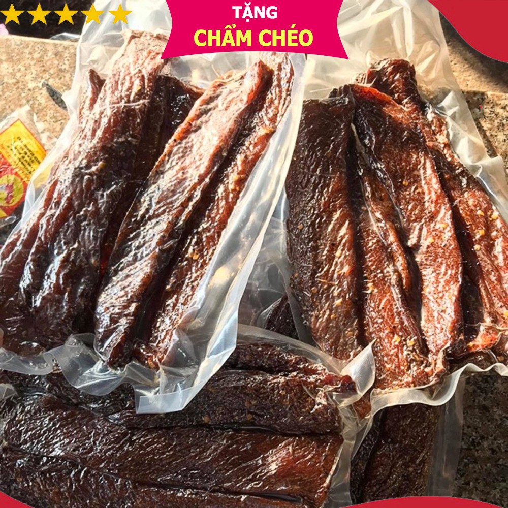 Thịt Lợn gác bếp Tây Bắc 1kg siêu ngon (Kèm 2 Gói Chẩm Chéo) khô thịt heo gác bếp thơm lừng mắc khén | BigBuy360 - bigbuy360.vn