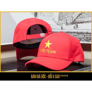 Mũ nón lưỡi trai cờ đỏ sao vàng Việt Nam - Nón Thời Trang_____Xưởng