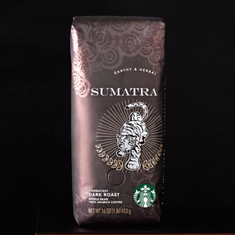 Cà phê hạt Sumatra Starbucks 250G (100% arabica)