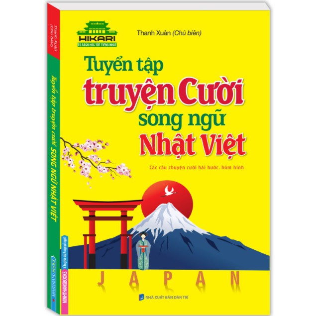 Sách - Tuyển tập truyện cười song ngữ Nhật Việt