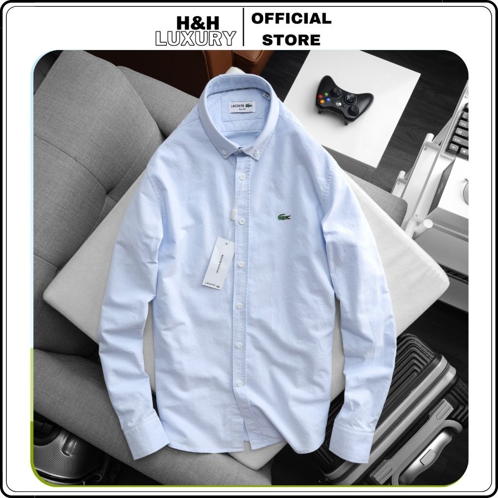 Áo sơ mi nam dài tay , áo sơ mi nam trơn chất liệu oxford cao cấp, trẻ trung lịch lãm