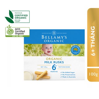 Bánh Ngậm Dinh Dưỡng Bellamy's Organic