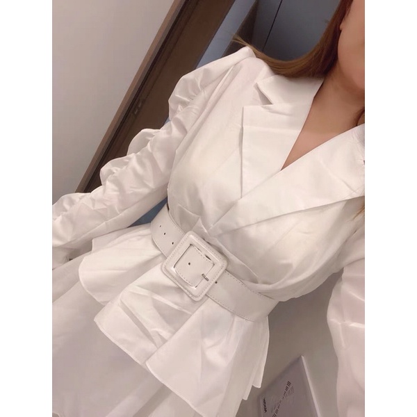 Đai váy da bóng bản to thắt eo siêu sang chảnh ❤️