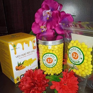 Combo 3 hũ nghệ to 500 viên tinh nghệ mật ong