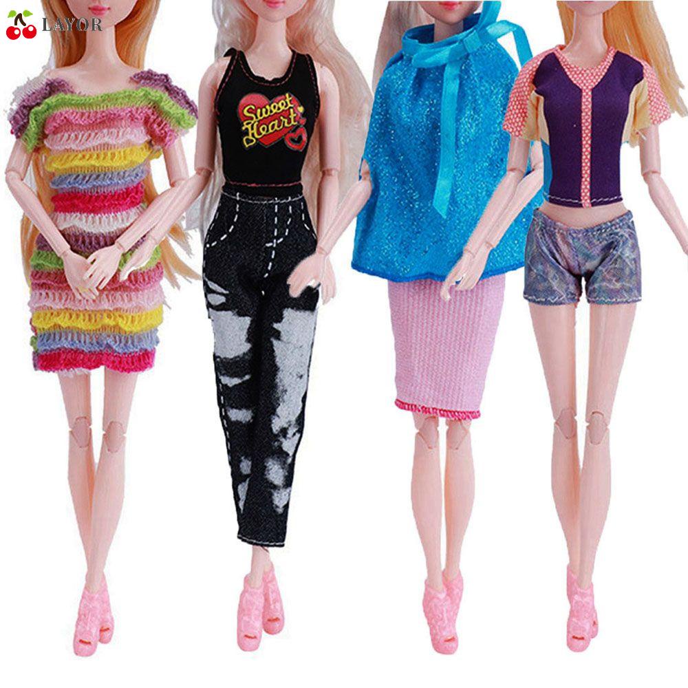 Đầm Thời Trang DIY Cho Búp Bê 2021 30cm