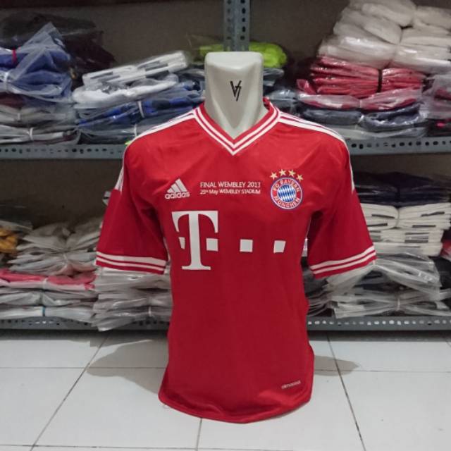 Áo Thun Thể Thao Jersey Retro A3 Aaa Fc Bayern Munchen Final Wembley 2013