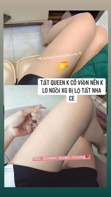 Quần tất Queen 8D siêu trong siêu đẹp