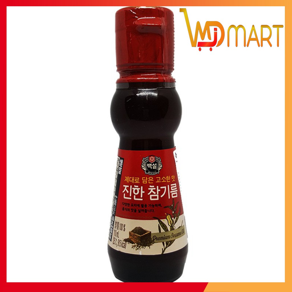 DẦU MÈ ĐẬM ĐẶC BEKSUL CJ HÀN QUỐC CHAI 110ML | BigBuy360 - bigbuy360.vn