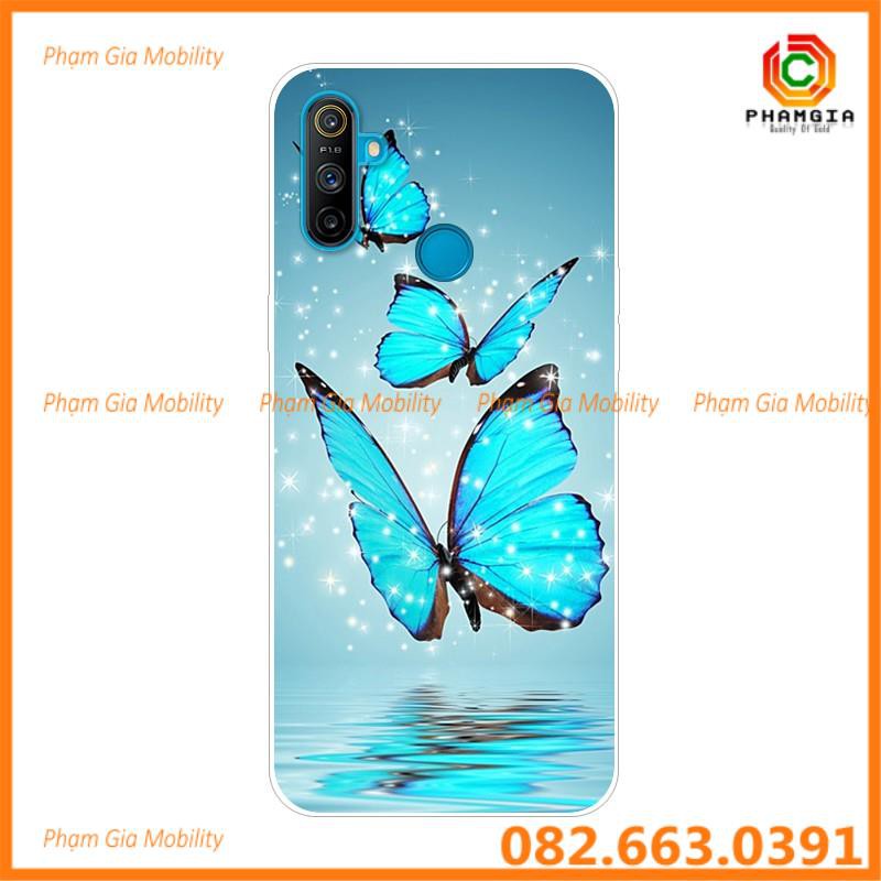 Ốp lưng Realme C3 dẻo trong in hình đẹp, nữ tính, dễ thương