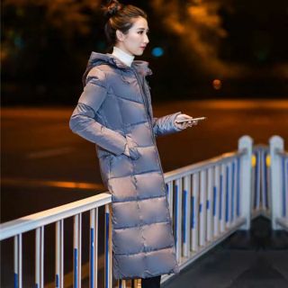 (Hàng od QC) Áo phao nữ dáng dài