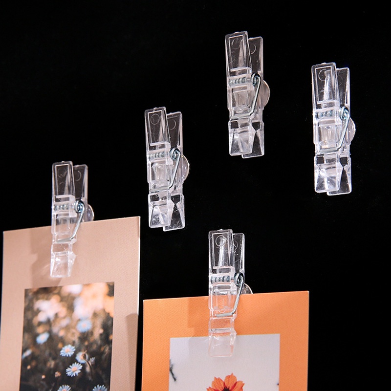 Set 20 Kẹp Trong Suốt Dùng Để Cố Định Móng Tay