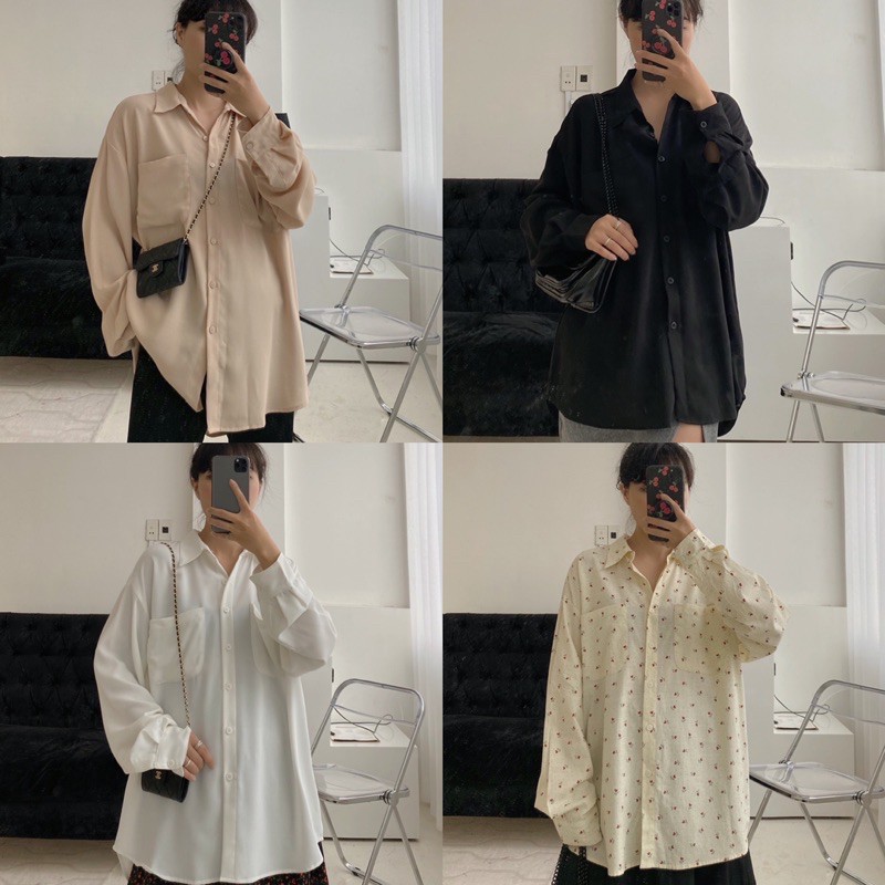 Solid shirt - Áo sơ mi basic trơn - Somalyng.studio | BigBuy360 - bigbuy360.vn