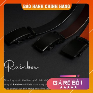 [DA THẬT 100%] Thắt lưng nam/Thắt lưng da bò thật Rainbow 012
