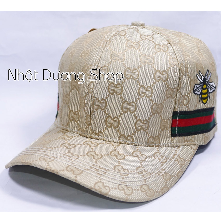 (Hàng VNXK) Nón kết KaKi, mũ lưỡi trai CON ONG nam nữ CAO CẤP  vải đẹp thời trang cá tính chuẩn FOM