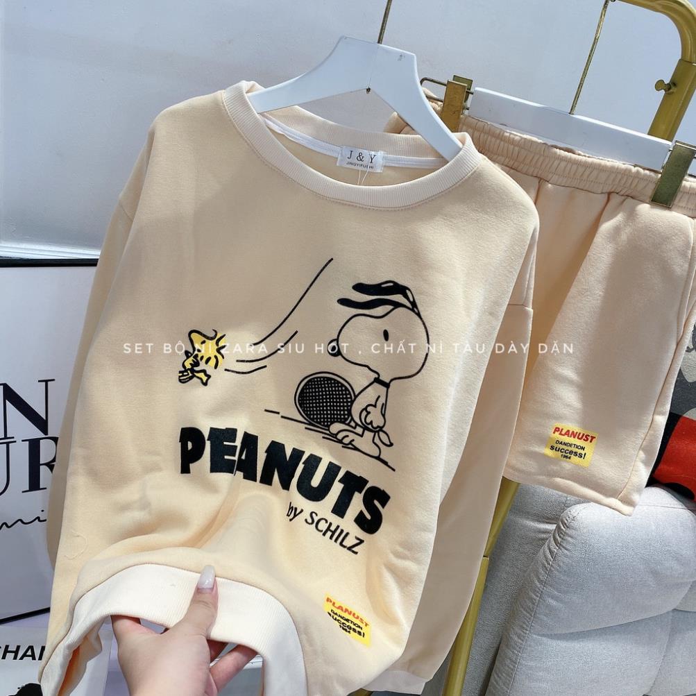 [ 𝐅𝐑𝐄𝐄 𝐒𝐇𝐈𝐏 ] BỘ NỈ HOẠT HÌNH CHÚ CHÓ SIÊU CUTE