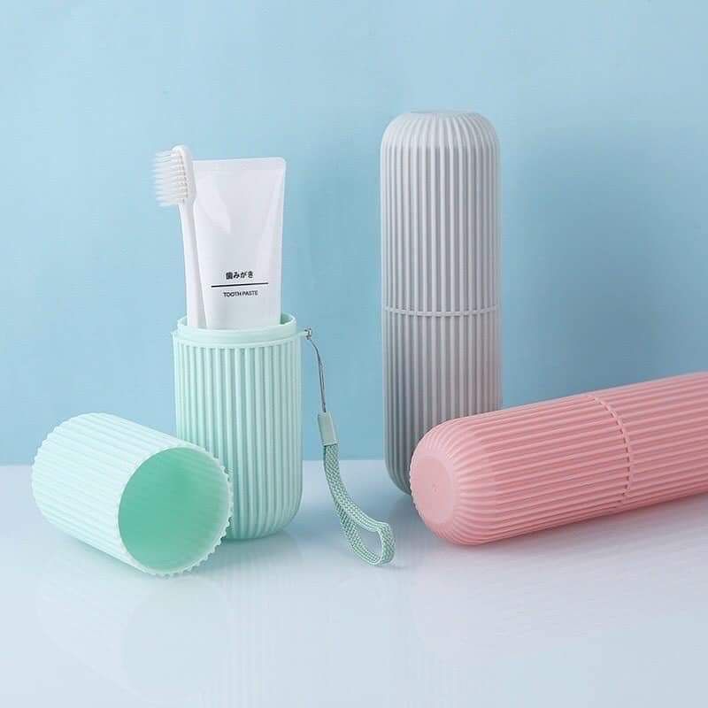 Hộp đựng bàn trải đánh răng, đi du lịch gọn nhẹ siêu tiện lợi