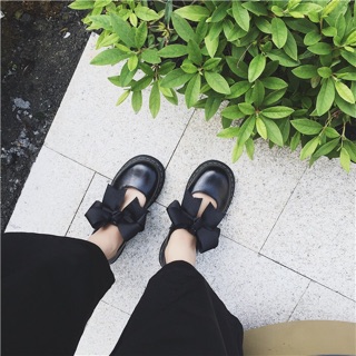 [order] giày búp bê thắt nơ lolita