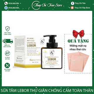 Sữa tắm thư giãn chống cảm toàn thân lebor sam natural 50ml/250ml/450ml