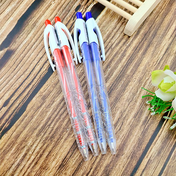 Combo 4 cây bút bi xanh / đỏ