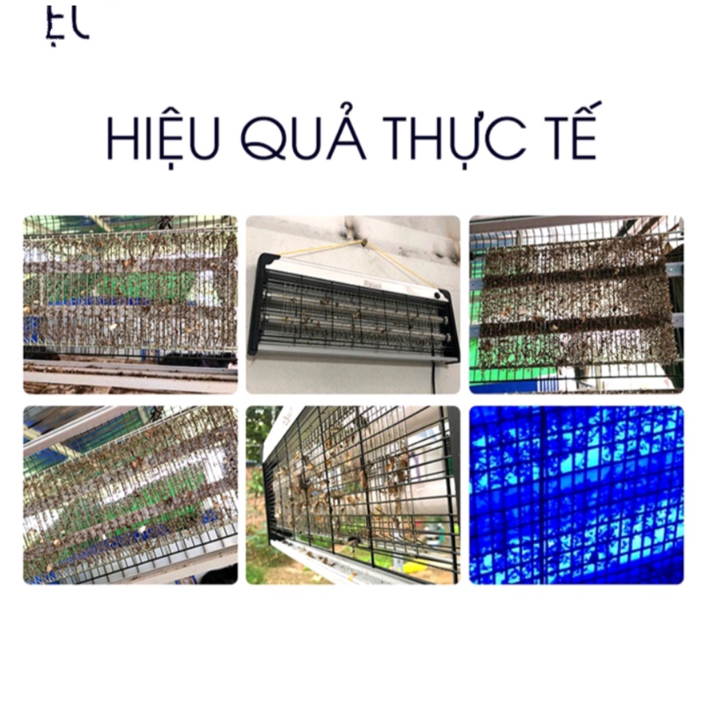 Đèn bắt muỗi bắt côn trùng PEST KILLER 40W công suất lớn chuyên dùng gia đình, nhà xưởng, cửa hàng, trang trại