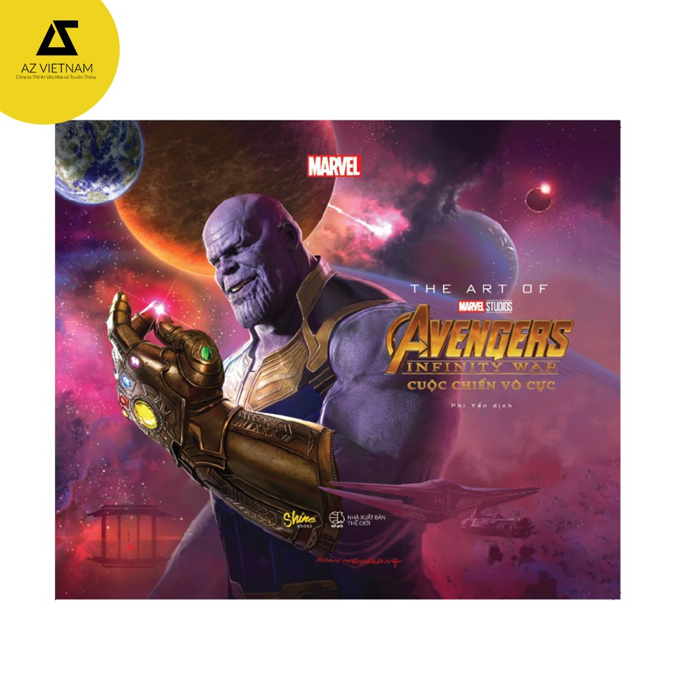Sách - The Art Of Marvel Studios Avengers Infinity War (Cuộc Chiến Vô Cực)