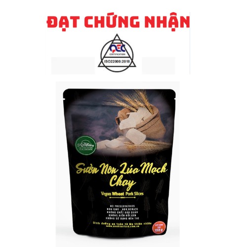 Sườn Non Lúa Mạch Chay An Nhiên, Thịt Chay, Thực Phẩm Chay Dinh Dưỡng, Thuần Chay Healthy