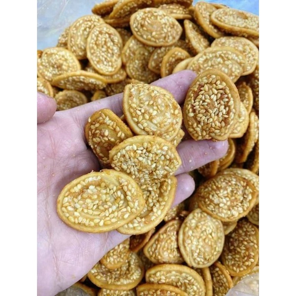 Bánh Tai Mè Béo Béo 500gram [FREE SHIP]TỪ ĐƠN 50K, [Loại Đặc Biệt] Hàng Ngon Nhà Làm