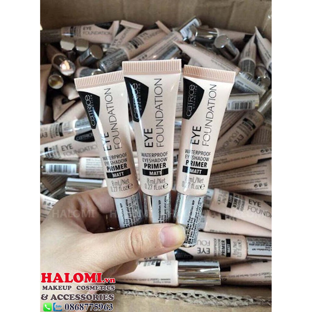 Kem Lót Mắt Catrice Eye Foundation Waterproof Eyeshadow Primer Matt 8ml | BigBuy360 - bigbuy360.vn