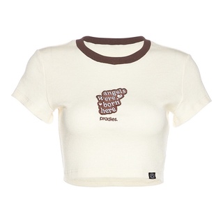 ✅ Áo croptop smile angel