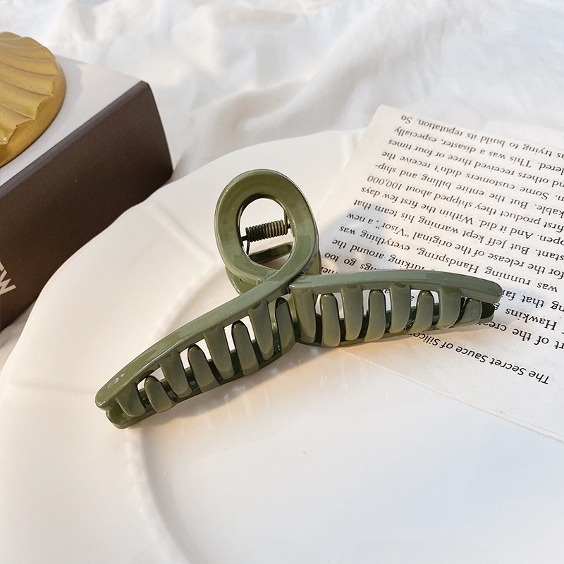 Kẹp tóc Acrylic lớn ngọt ngào ngọt ngào thời trang Hàn Quốc