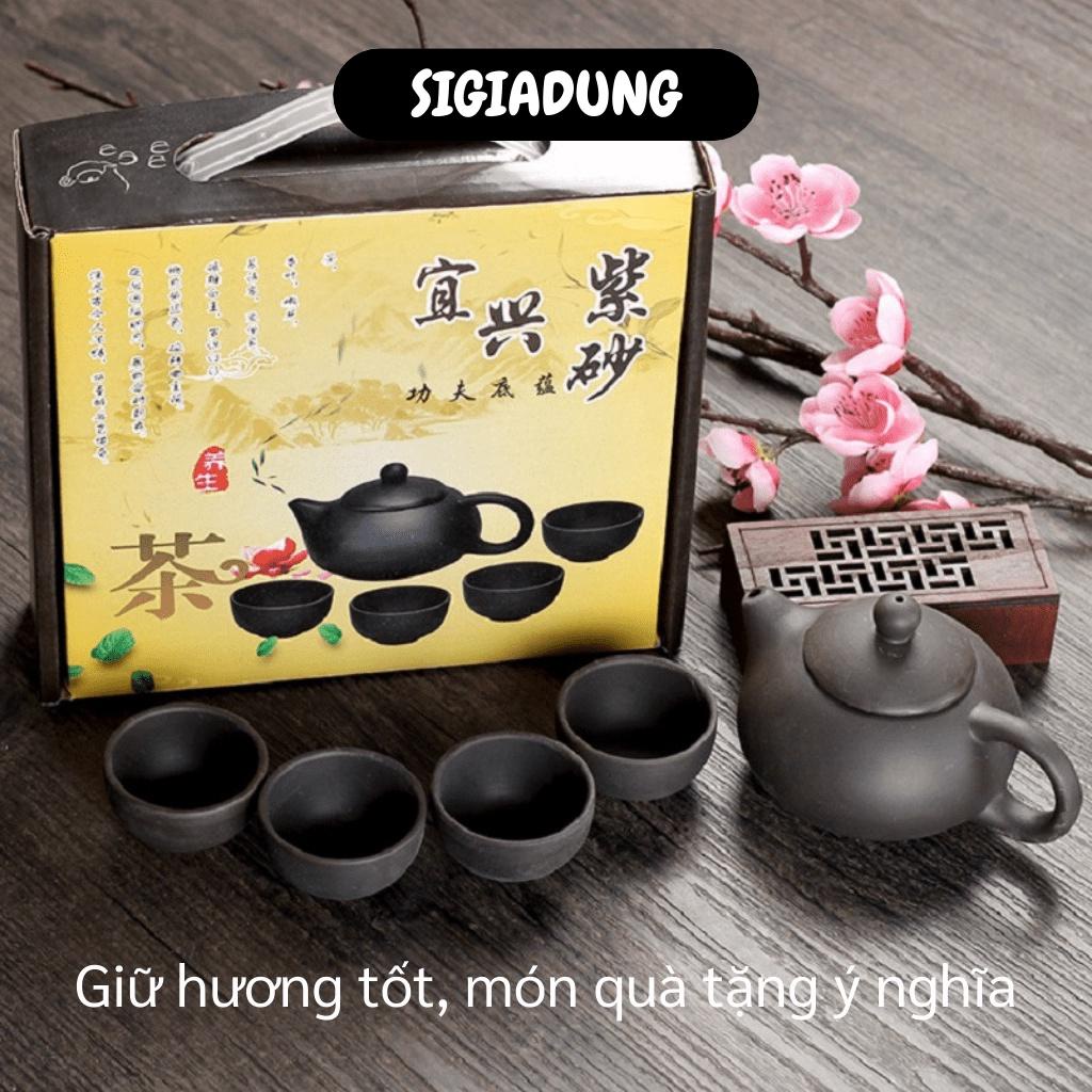 [SGD] Bộ Bình Trà - Bộ Ấm Trà 4 Tách Gốm Sứ Nhật Bản, Kiểu Dáng Cổ Điển, Độc Đáo 9482