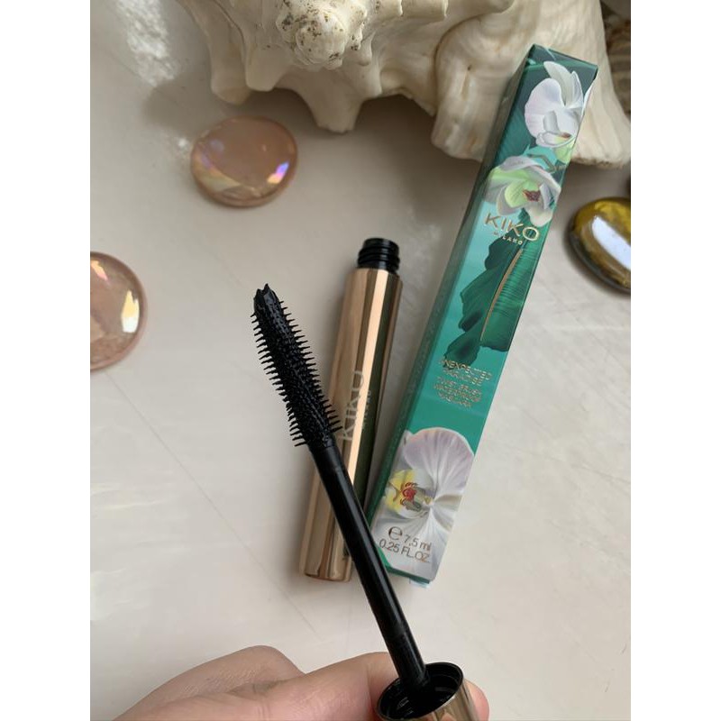 Mascara KiKo UNEXPECTED PARADISE WATERPROOF Mascara Dài Mi Cong Mi Dày Mi Chống Nước Không Vón Cục