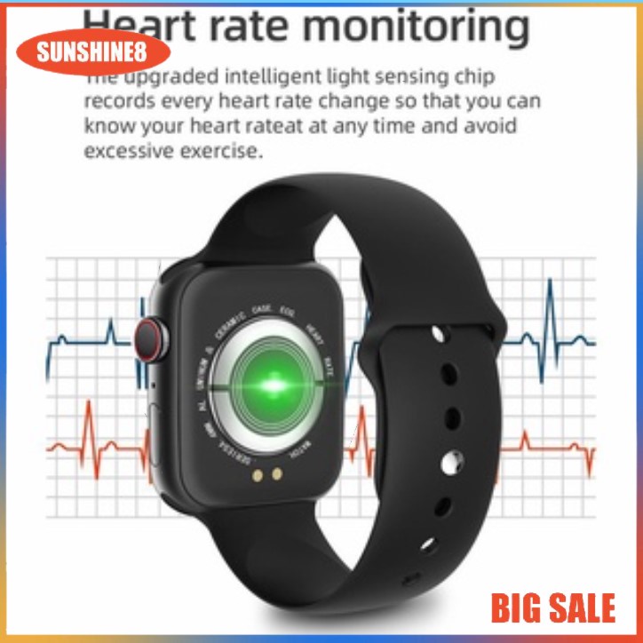 【SUN】Đồng hồ thông minh i7 Chống Nước Kết Nối Bluetooth Hỗ Trợ Theo Dõi Sức Khỏe Kèm
