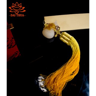 Ngọc bội treo xe hơi lưu ly