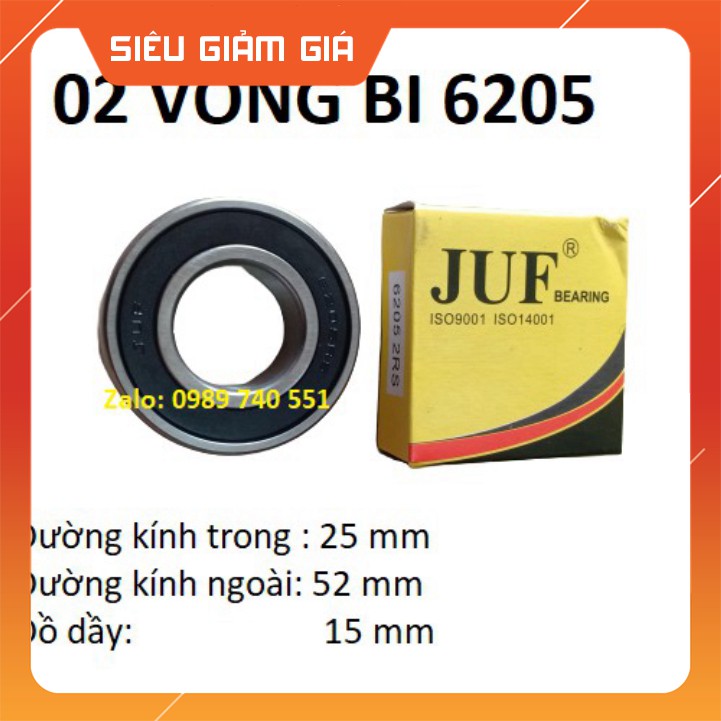 10 vòng 6205 JUF