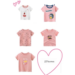 Áo thun 27home cho bé gái từ 8 - 28kg