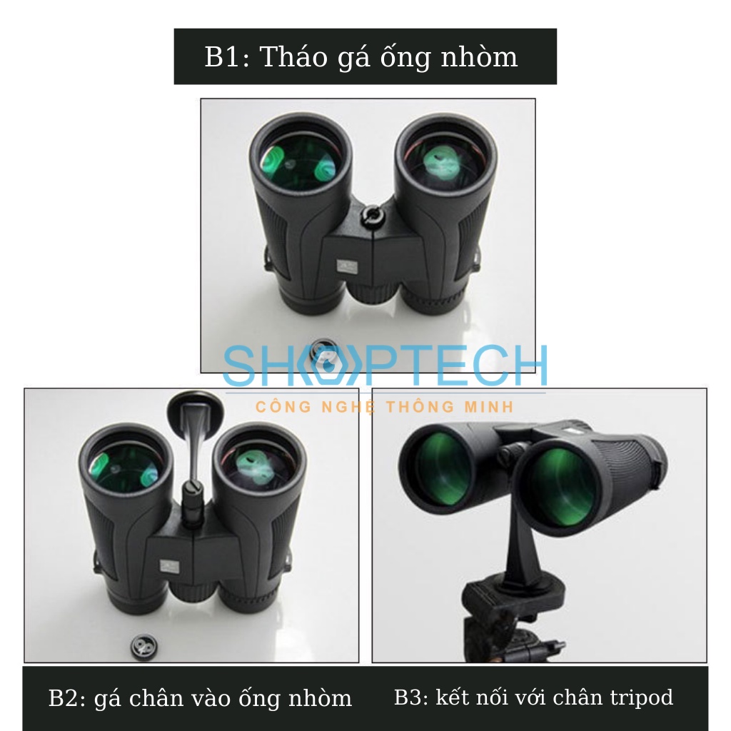 Giá Đỡ Gắn Ống Nhòm / Chân Tripod Tiện Dụng Cho Hoạt Động Ngoài Trời
