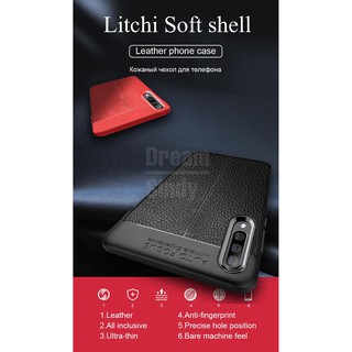 Ốp lưng silicon vân da cho Samsung Galaxy A50 - Auto Focus