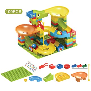 Bộ đồ chơi lắp ráp đường trượt COOLPLAY 100 mảnh thú vị cho trẻ em