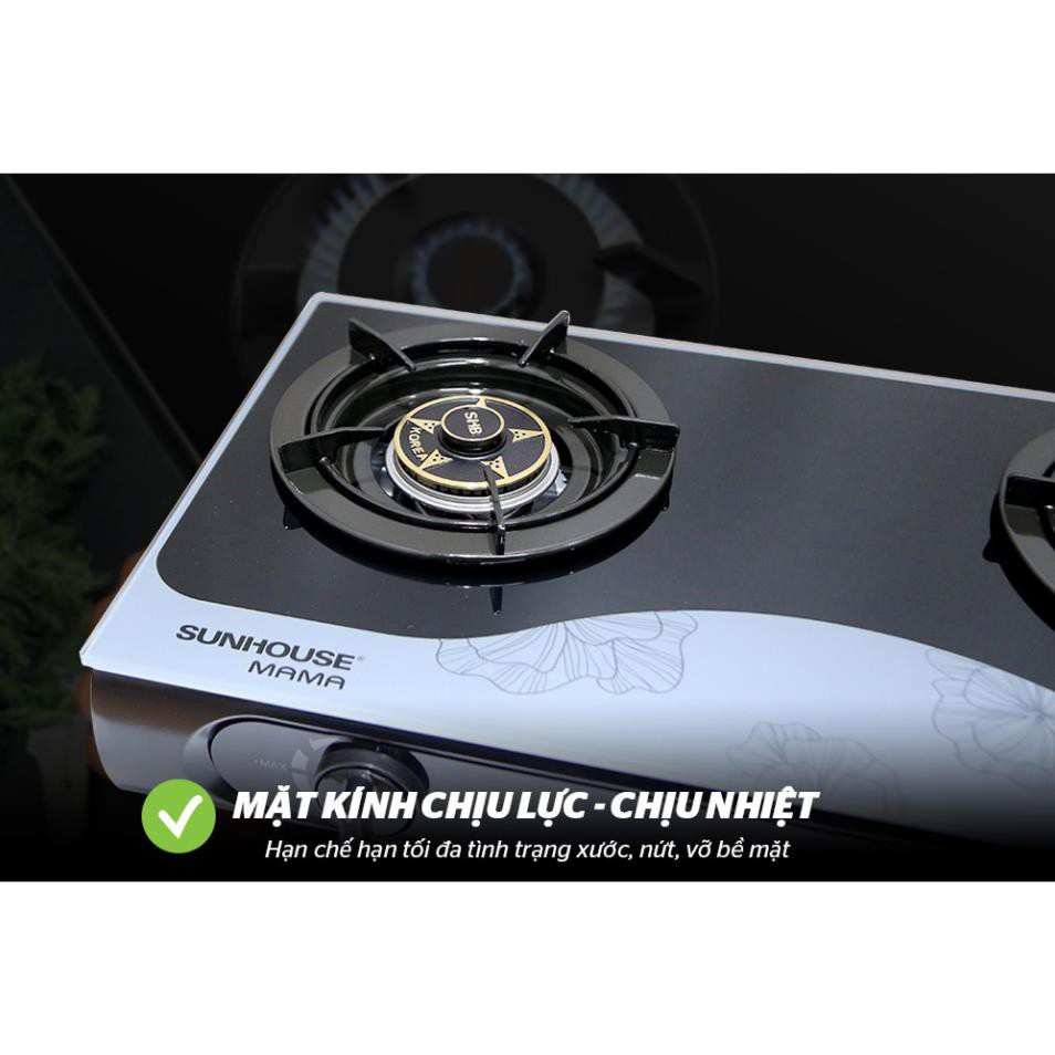 Bếp gas dương kính SUNHOUSE MAMA MMB0782L