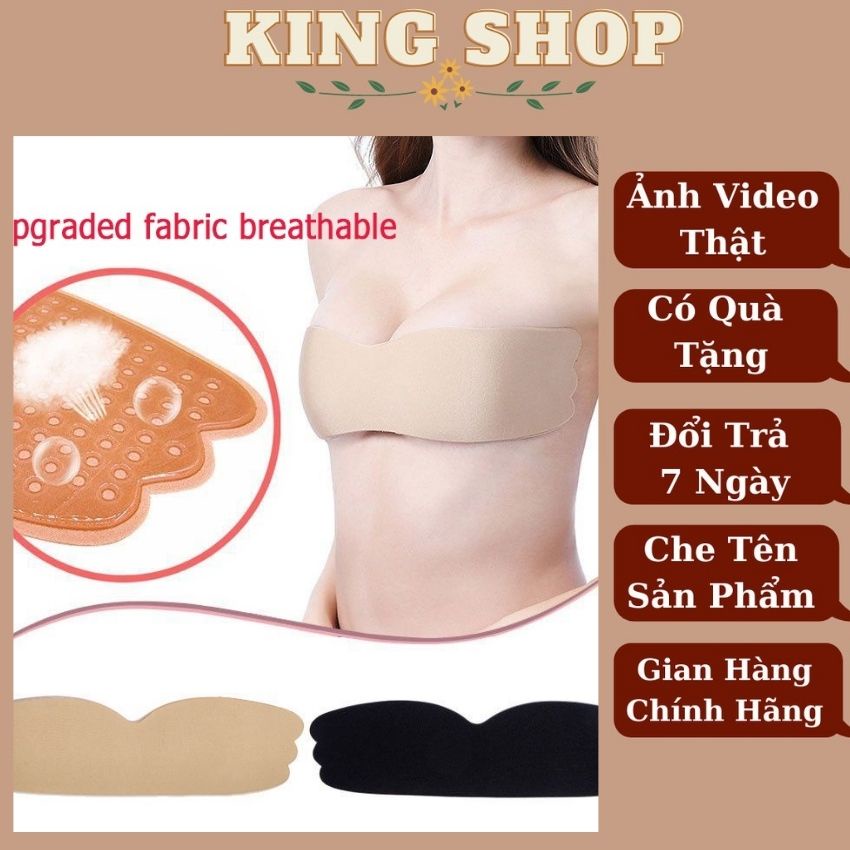Miếng dán ngực silicon nâng ngực tạo khe phù hợp cho nhiều size ngực, tái sử dụng được nhiều lần D0166