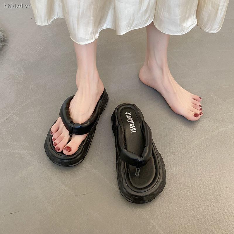 Dép Xỏ Ngón Đế Dày Phong Cách Thời Trang Mới 2022 Dành Cho Nữ