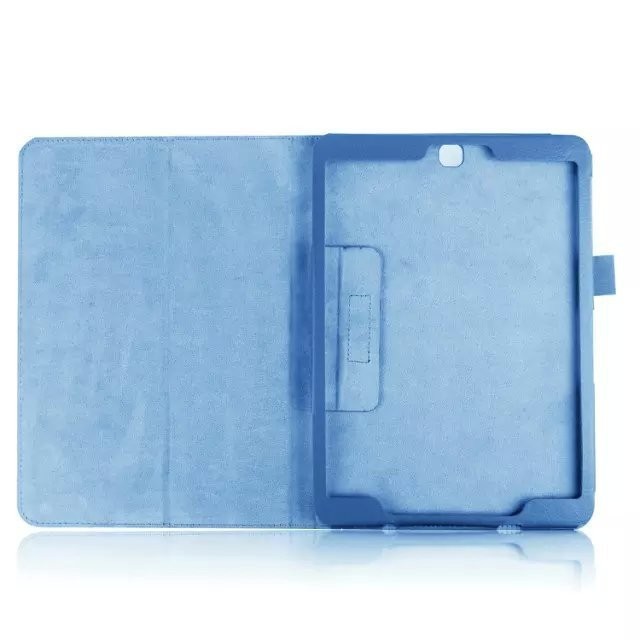 Bao da PU gập màu trơn chống va đập cho Samsung Tab S2 8.0 SM-T710 T713 T715 T719