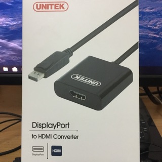 cable chuyển display port - hdmi unitek