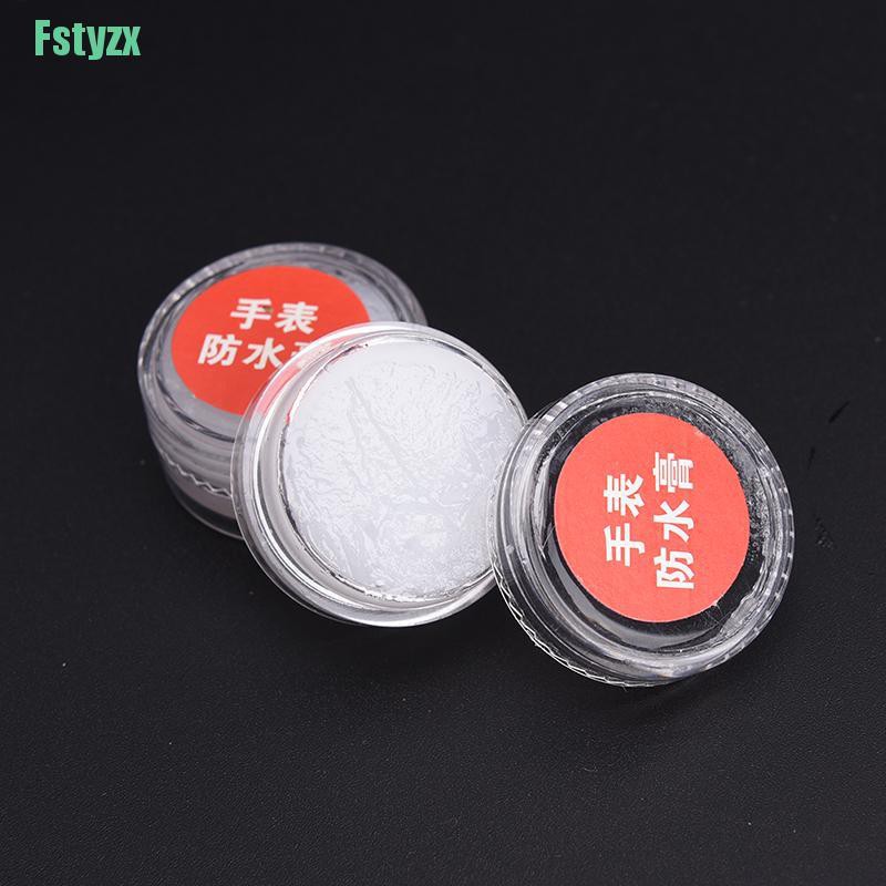 fstyzx 2pcs Silicone Grease Waterproof Watch Cream Upkeep Repair Restorer Tool