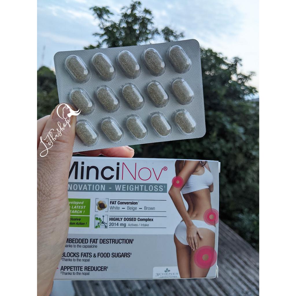 [Nội địa Pháp] MINCINOV giảm cân, đốt mỡ thừa - SIÊU AN TOÀN VÀ HIỆU QUẢ
