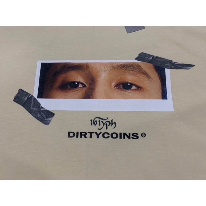 Áo thun tay lỡ Dirty coins 16Tyth, áo phông cotton nam nữ unisex