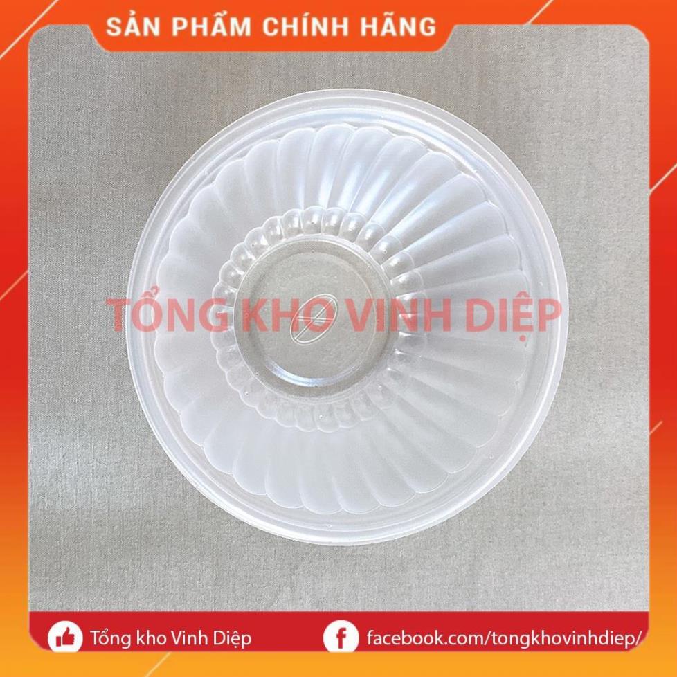 Combo 50 chiếc chén bát nhựa dùng 1 lần 3 size nhỏ vừa lớn