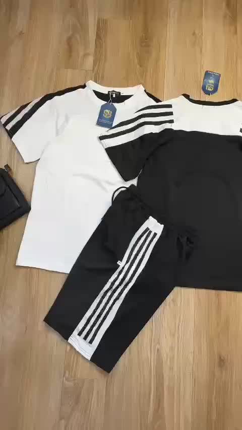 Bộ thể thao nam mặc hè BH66 chất liệu cotton cõ giãn cao cấp nam tính, lịch sự, thoáng mát. | BigBuy360 - bigbuy360.vn