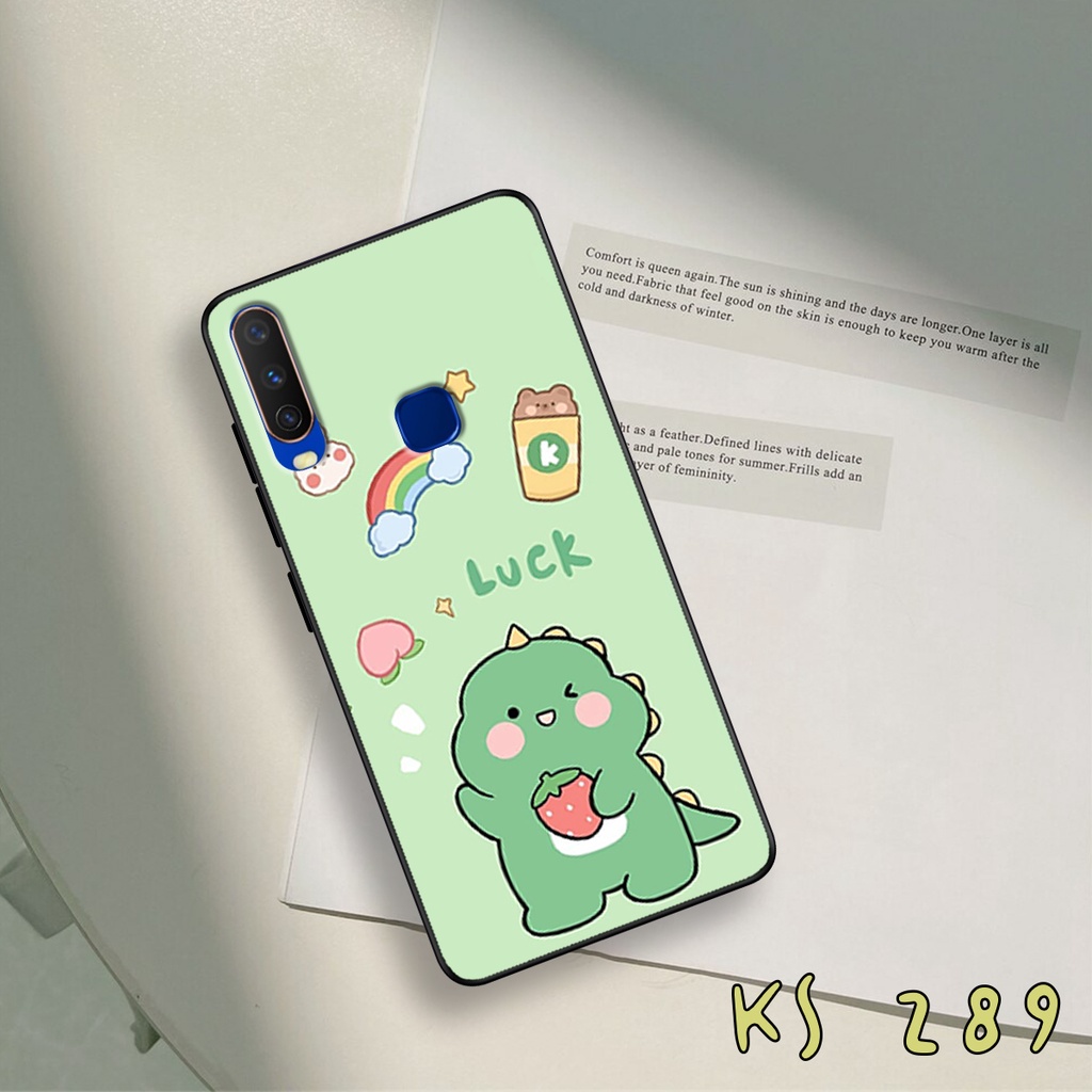 Ốp lưng Vivo Y12 - Y15 - Y17 - U10 - Ốp in hình khủng long,dinosaur dễ thương